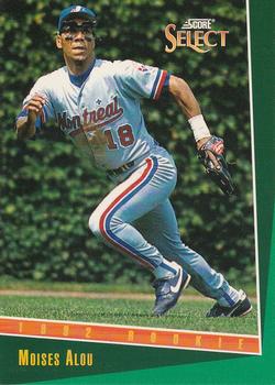 #272 Moises Alou - Montreal Expos - 1993 Select Baseball