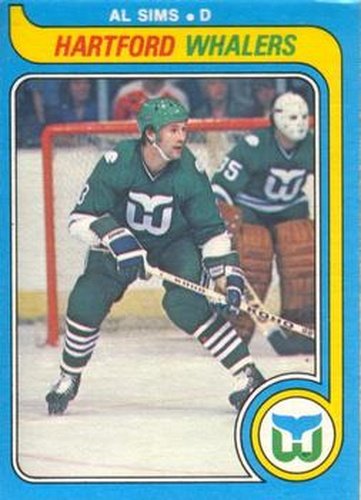 #272 Al Sims - Hartford Whalers - 1979-80 O-Pee-Chee Hockey