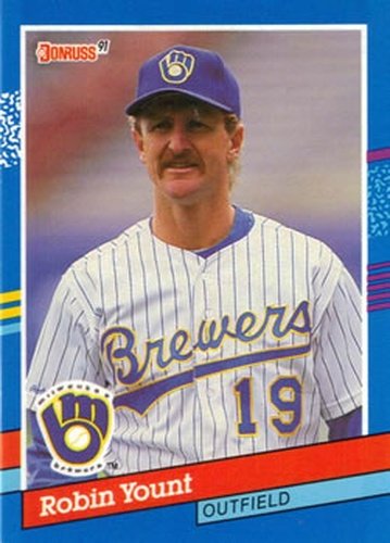 #272 Robin Yount - Milwaukee Brewers - 1991 Donruss Baseball