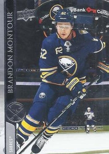 #272 Brandon Montour - Buffalo Sabres - 2020-21 Upper Deck Hockey