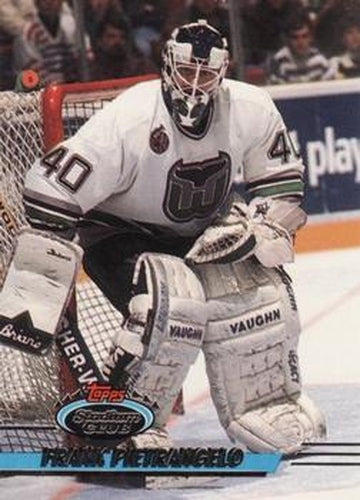 #272 Frank Pietrangelo - Hartford Whalers - 1993-94 Stadium Club Hockey