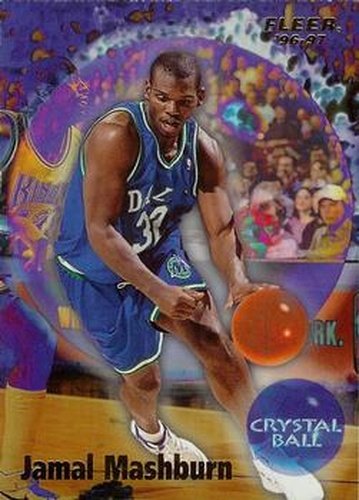 #272 Jamal Mashburn - Dallas Mavericks - 1996-97 Fleer Basketball