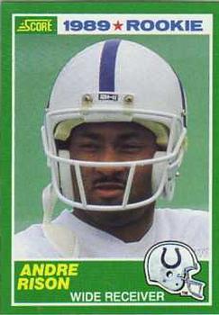 #272 Andre Rison - Indianapolis Colts - 1989 Score Football