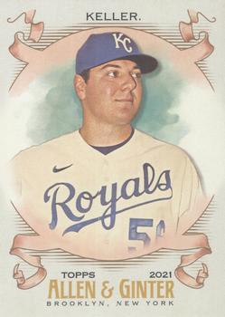 #272 Brad Keller - Kansas City Royals - 2021 Topps Allen & Ginter Baseball
