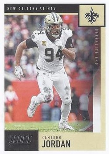 #272 Cameron Jordan - New Orleans Saints - 2020 Score Football