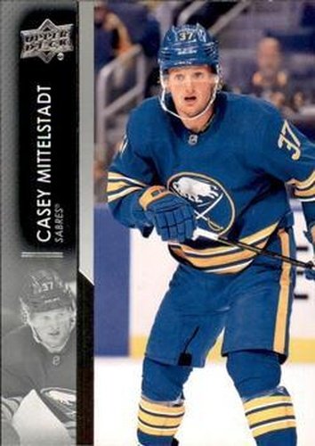 #272 Casey Mittelstadt - Buffalo Sabres - 2021-22 Upper Deck Hockey