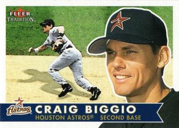 #272 Craig Biggio - Houston Astros - 2001 Fleer Tradition Baseball