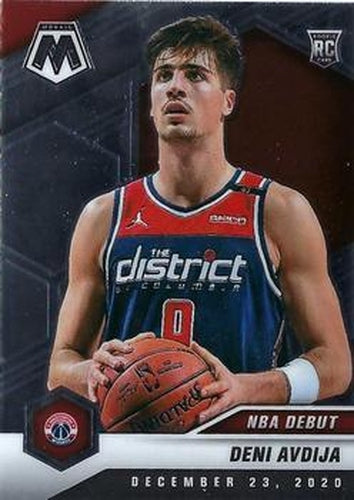 #272 Deni Avdija - Washington Wizards - 2020-21 Panini Mosaic Basketball