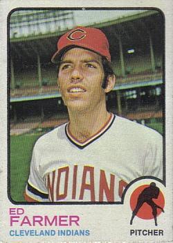 #272 Ed Farmer - Cleveland Indians - 1973 Topps Baseball