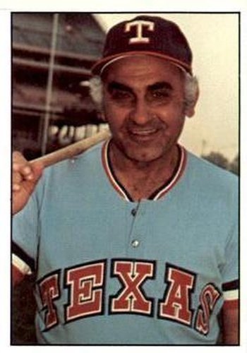 #272 Frank Lucchesi - Texas Rangers - 1976 SSPC Baseball