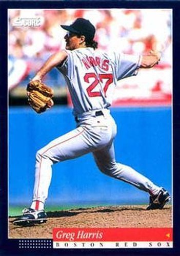 #272 Greg Harris - Boston Red Sox -1994 Score Baseball