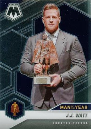 #272 J.J. Watt - Houston Texans - 2021 Panini Mosaic Football