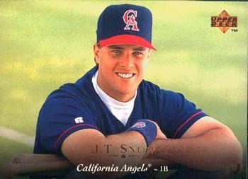 #272 J.T. Snow - California Angels - 1995 Upper Deck Baseball