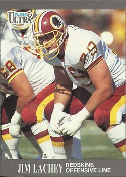 #272 Jim Lachey - Washington Redskins - 1991 Ultra Football