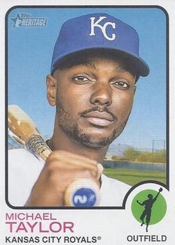 #272 Michael Taylor - Kansas City Royals - 2022 Topps Heritage Baseball