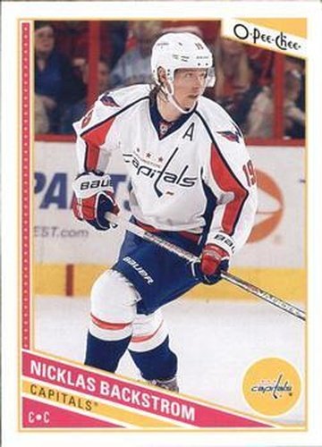 #272 Nicklas Backstrom - Washington Capitals - 2013-14 O-Pee-Chee Hockey