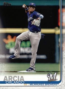 #272 Orlando Arcia - Milwaukee Brewers - 2019 Topps Baseball
