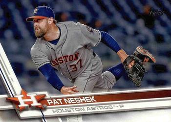 #272 Pat Neshek - Houston Astros - 2017 Topps Baseball