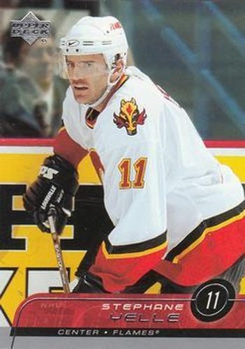 #272 Stephane Yelle - Calgary Flames - 2002-03 Upper Deck Hockey
