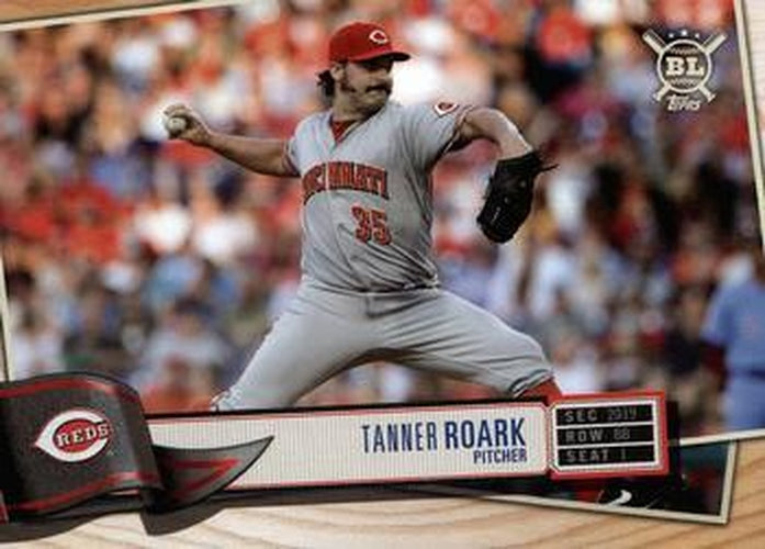 #272 Tanner Roark - Cincinnati Reds - 2019 Topps Big League Baseball
