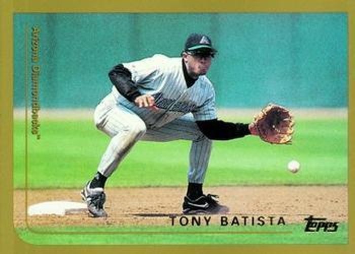 #272 Tony Batista - Arizona Diamondbacks - 1999 Topps Baseball