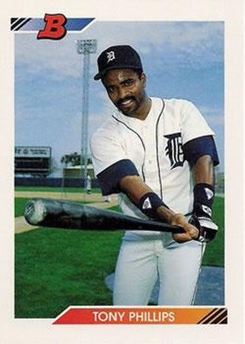 #272 Tony Phillips - Detroit Tigers - 1992 Bowman Baseball