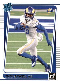 #272 Tutu Atwell - Los Angeles Rams - 2021 Donruss Football