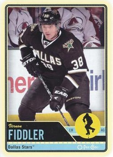 #272 Vernon Fiddler - Dallas Stars - 2012-13 O-Pee-Chee Hockey