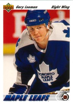 #272 Gary Leeman - Toronto Maple Leafs - 1991-92 Upper Deck Hockey