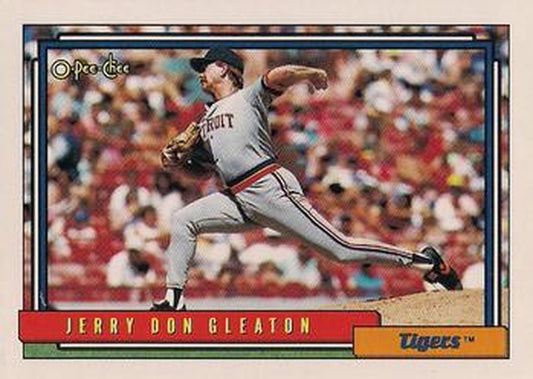 #272 Jerry Don Gleaton - Detroit Tigers - 1992 O-Pee-Chee Baseball