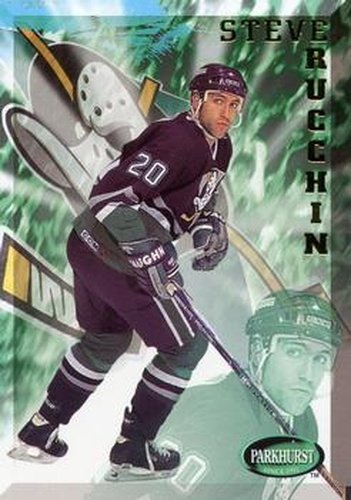 #272 Steve Rucchin - Anaheim Mighty Ducks - 1995-96 Parkhurst International Hockey