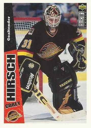 #272 Corey Hirsch - Vancouver Canucks - 1996-97 Collector's Choice Hockey