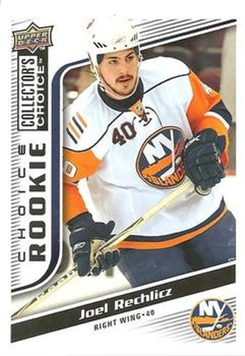 #272 Joel Rechlicz - New York Islanders - 2009-10 Collector's Choice Hockey