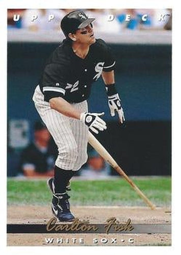 #272 Carlton Fisk - Chicago White Sox - 1993 Upper Deck Baseball