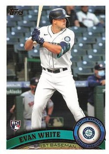 #272 Evan White - Seattle Mariners - 2021 Topps Archives Baseball