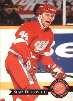 #272 Slava Fetisov - Detroit Red Wings - 1995-96 Donruss Hockey