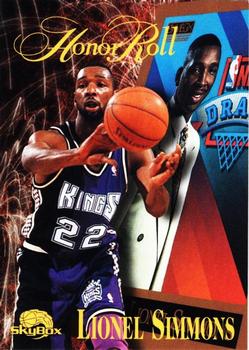 #272 Lionel Simmons - Sacramento Kings - 1995-96 SkyBox Premium Basketball