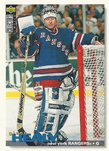 #272 Glenn Healy - New York Rangers - 1995-96 Collector's Choice Hockey