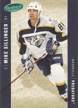 #272 Mike Sillinger - Nashville Predators - 2005-06 Parkhurst Hockey