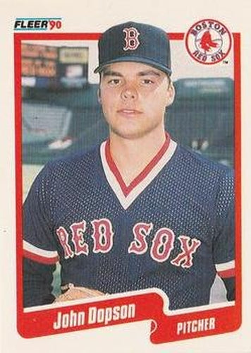 #272 John Dopson - Boston Red Sox - 1990 Fleer USA Baseball