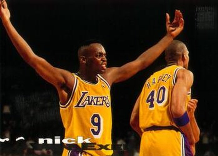 #273 Nick Van Exel - Los Angeles Lakers - 1993-94 Stadium Club Basketball