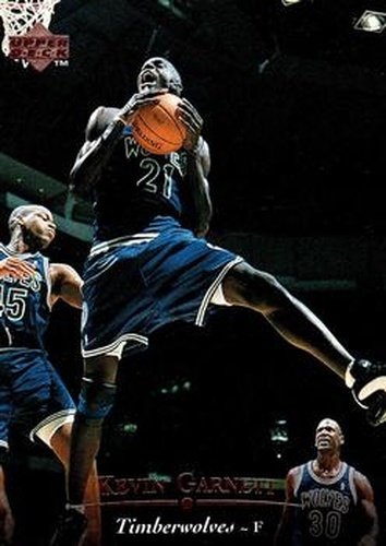 #273 Kevin Garnett - Minnesota Timberwolves - 1995-96 Upper Deck Basketball
