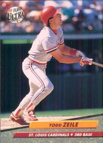 #273 Todd Zeile - St. Louis Cardinals - 1992 Ultra Baseball