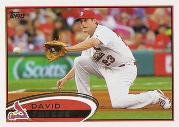 #273 David Freese - St. Louis Cardinals - 2012 Topps Baseball