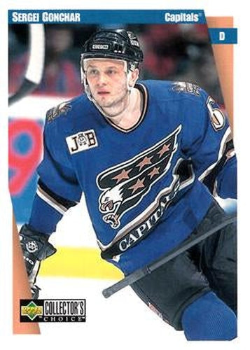 #273 Sergei Gonchar - Washington Capitals - 1997-98 Collector's Choice Hockey