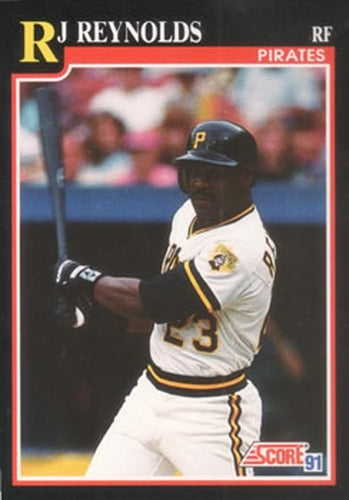 #273 R.J. Reynolds - Pittsburgh Pirates - 1991 Score Baseball