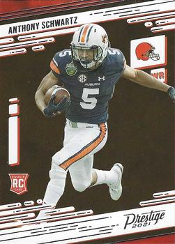 #273 Anthony Schwartz - Cleveland Browns - 2021 Panini Prestige Football
