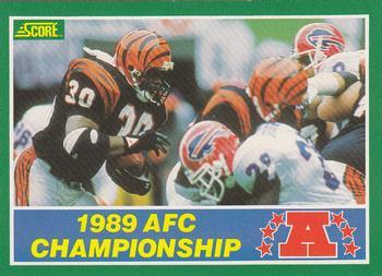 #273 1989 AFC Championship - Cincinnati Bengals / Buffalo Bills - 1989 Score Football
