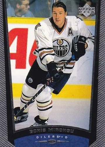 #273 Boris Mironov - Edmonton Oilers - 1998-99 Upper Deck Hockey