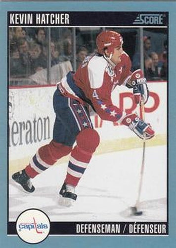 #273 Kevin Hatcher - Washington Capitals - 1992-93 Score Canadian Hockey